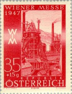 Stamp, Blast furnaces in Donawitz, Austria,  , Industry, Metalworking
