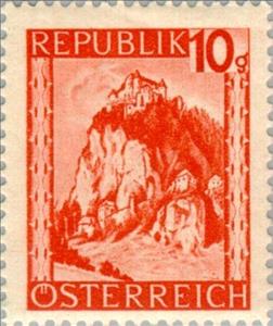 Stamp, Hochosterwitz (Carinthia), Austria,  , Landscapes