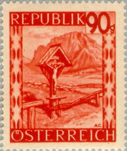 Wayside cross near Tragöss (Steiermark)