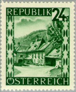 Stamp, Höldrichs Mill near Mödling (Lower Austria), Austria,  , Landscapes, Mills
