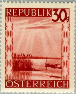 Stamp, Neusiedler Lake (Burgenland), Austria,  , Landscapes, Lakes