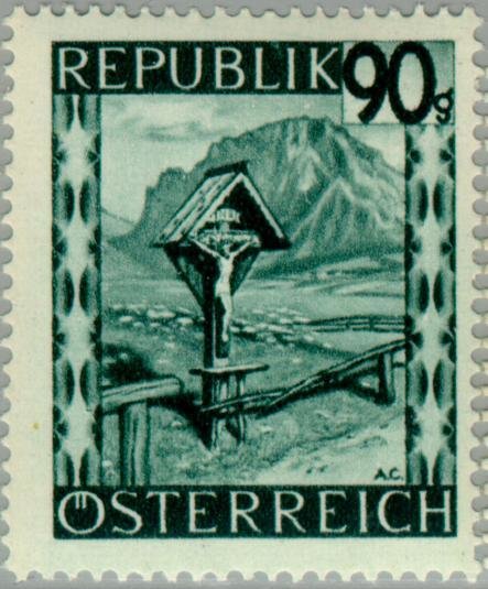 Wayside cross near Tragöss (Styria)