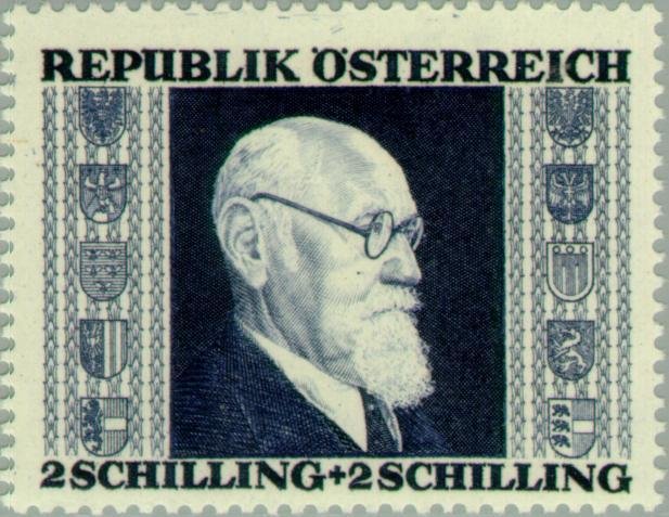Dr. Karl Renner (1870-1950) federal president
