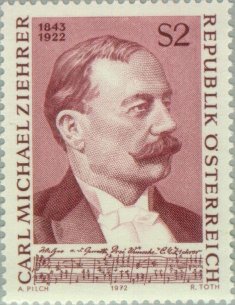 50th death anniversary of Carl Michael Ziehrer (1843-1922), 