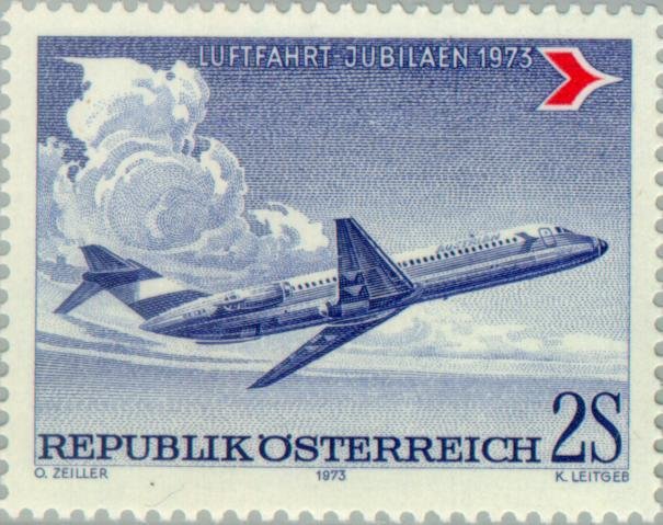 Douglas DC-9 of the Austrian Airlines