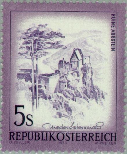 Ruins of Aggstein Castle, Wachau, Lower Austria