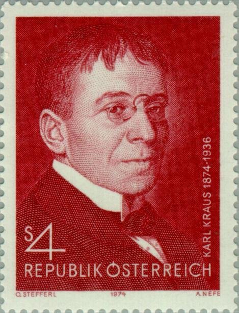 Karl Kraus (1874-1936) critic & satirist