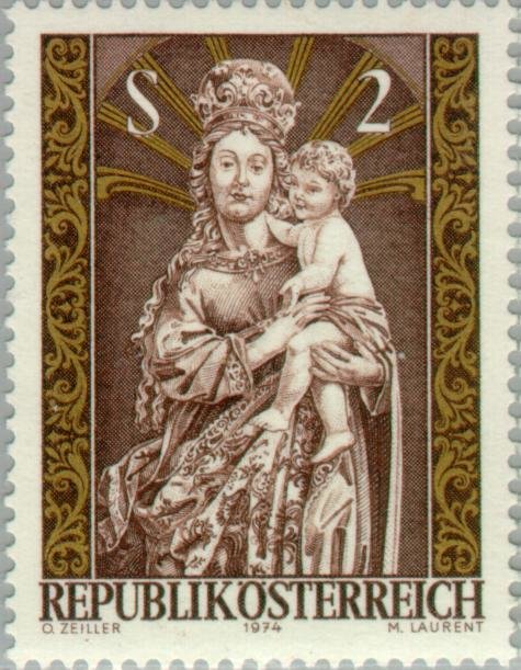 "Maria with Child" (c. 1600) St. Konrad Church, Oberwang