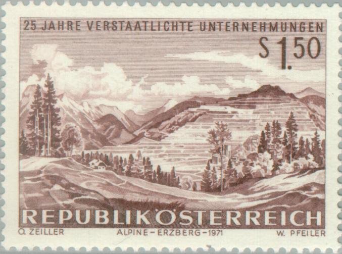 Iron mining at Erzberg (Steyr)