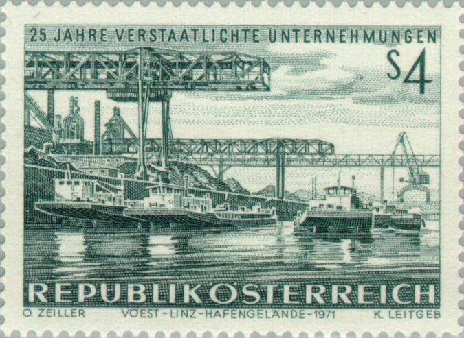 Iron & steel works, Linz