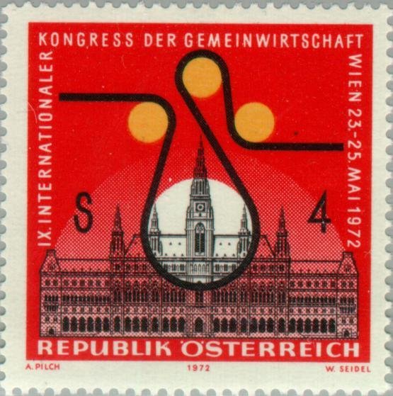 Vienna city hall & congress badge
