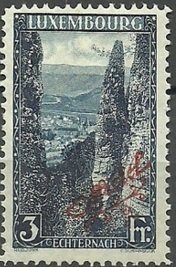 Stamp, Echternach - Official, Luxembourg,  , Landscapes