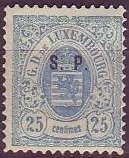 Stamp, Coat of arms - S.P. official, Luxembourg,  , Coats of Arms