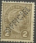 Grand Duke Adolf - Official (Perfin)