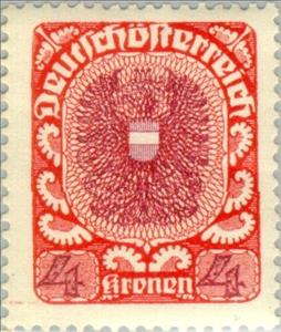 Stamp, Coat of arms, Austria,  , Heraldic Animals, Coats of Arms