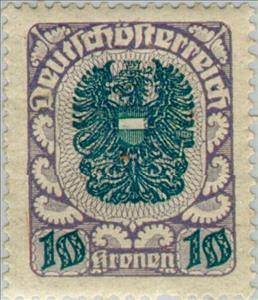 Stamp, Coat of arms, Austria,  , Heraldic Animals, Coats of Arms