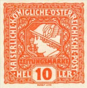 Stamp, Mercurius, Austria,  , Mythology