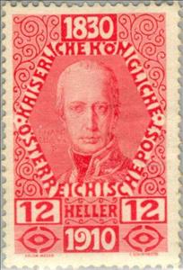 Stamp, Emperor Franz I (1792-1835), Austria,  , Heads of State, Emperors