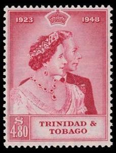 Stamp, Royal Couple, Trinidad and Tobago,  