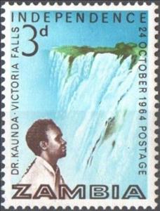 Stamp, Dr.Kaunda, Zambia,  