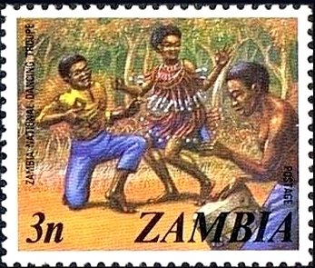 Zambian dancers