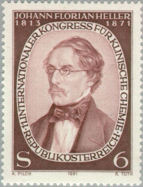 Johann Florian Heller (1813-1871) pioneer chemical diagnosti