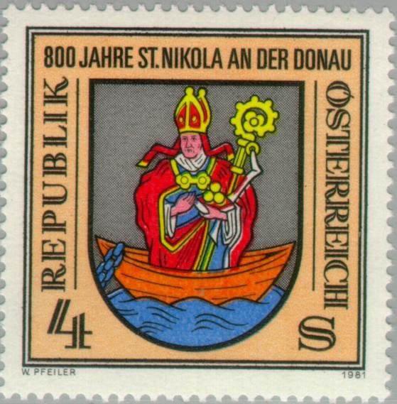 Coat of arms of St. Nikola on the Danube