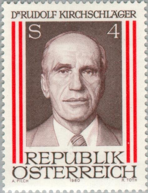 Dr. Rudolf Kirchschläger (1915-2000) federal president