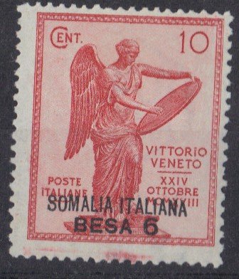 Victory - overprinted "6 besa"