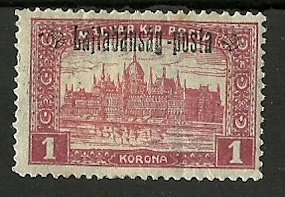 Stamp, Lajtabánság Posta, Lajtabansag,  