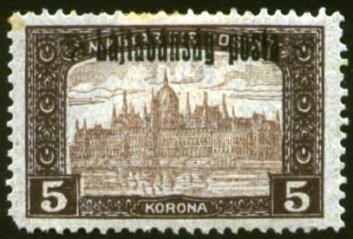 Stamp, Lajtabánság Posta, Lajtabansag,  