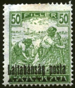 Stamp, Lajtabánság Posta, Lajtabansag,  