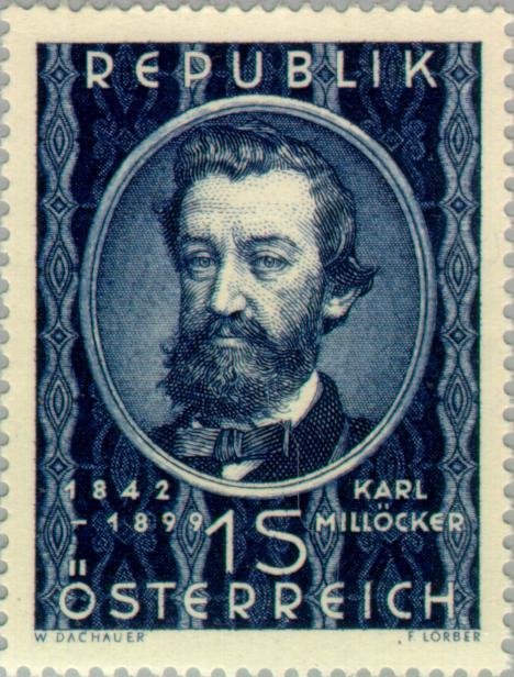 Karl Millöcker (1842-1899) composer