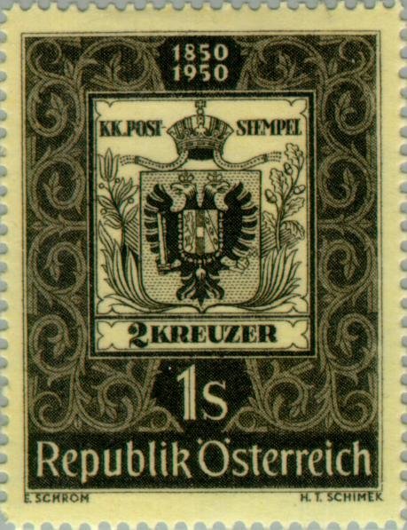 100 years of Austrian stamps