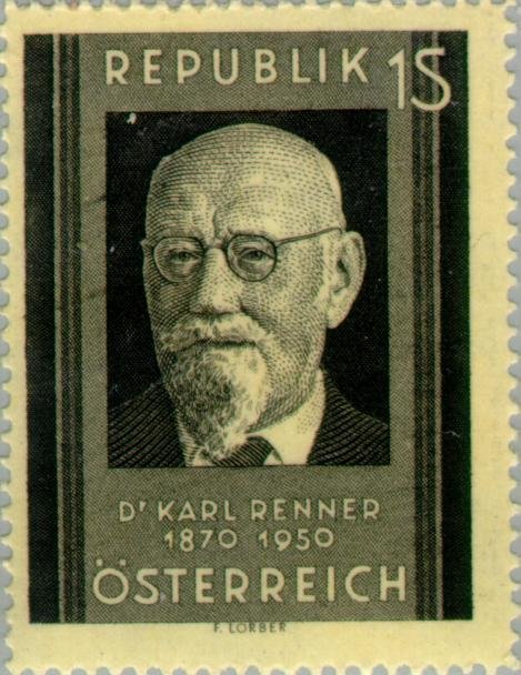 Karl Renner (1870-1950) federal president