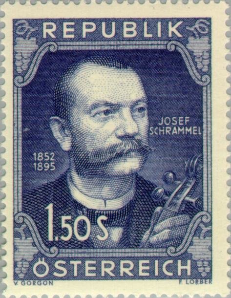 Josef Schrammel (1852-95) musician