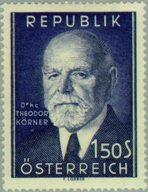 Theodor Körner (1873-1957) federal president