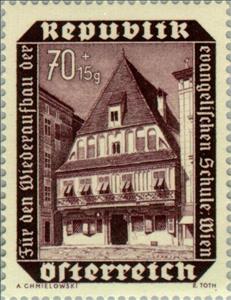 Stamp, Historical lodging house in Steyr, Austria,  , Houses, Hotels