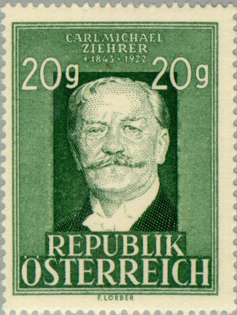 Ziehrer, Carl Michael (1843-1922) composer