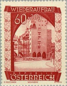 Stamp, Rabenhof, Vienna-Erdberg, Austria,  , Houses, Building Industry