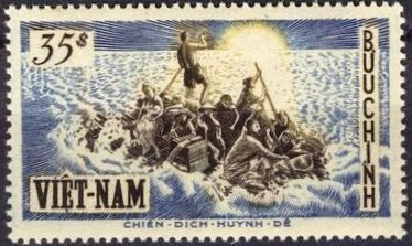 Boat with evacuees