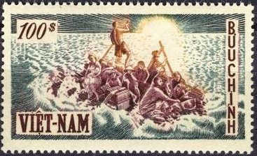 Boat with evacuees