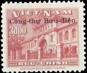 Stamp, Post Saigon, Vietnam, South,  