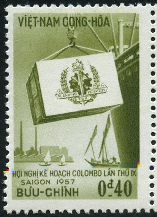 Ship and Conference-Emblem
