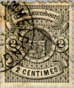 Stamp, Coat of arms Luxembourg, Luxembourg,  , Coats of Arms