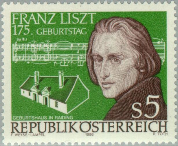 Franz Liszt (1811-86) composer & pianist, birth house