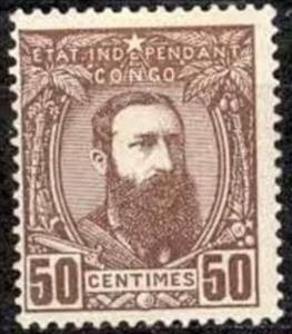 Stamp, Leopold II, Congo, Free State,  , Kings