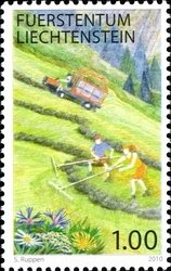 Stamp, Environment, Liechtenstein,  