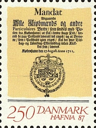 1711 Mandate on Disinfectation of Letters