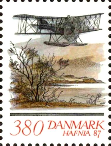 First Regular Mail Plane